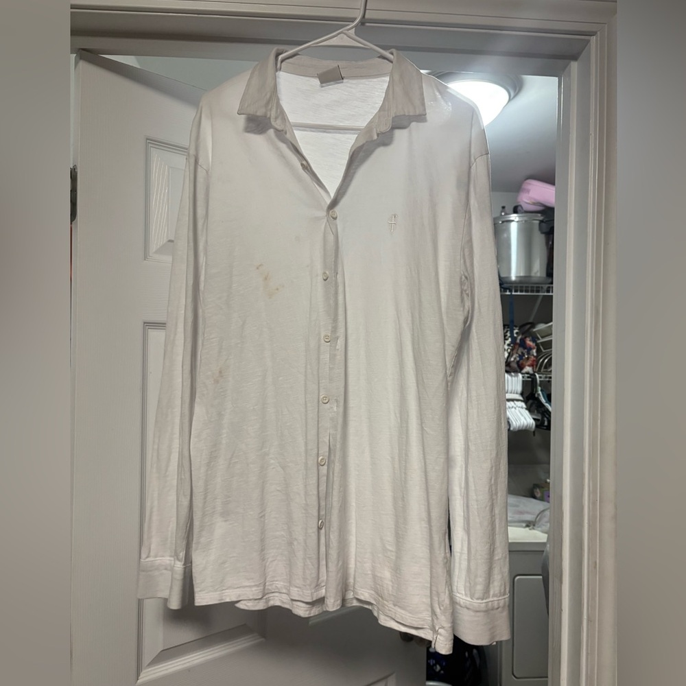 FATHER SONS white button shirt 2for$20